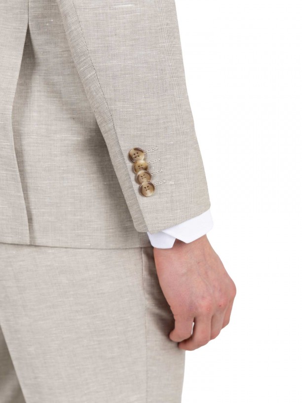 Traje de lino Slim Fit