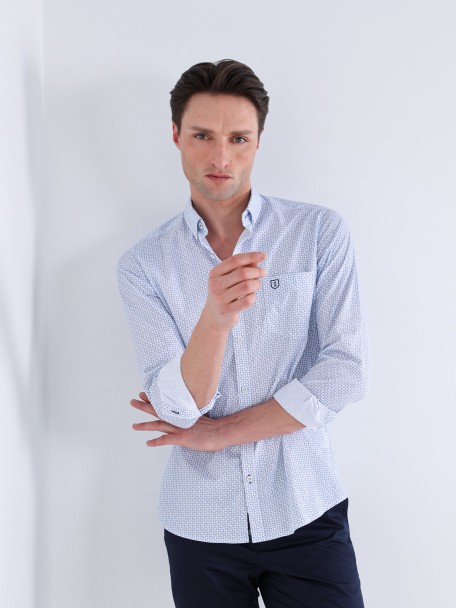 Camisa 100% algod�o