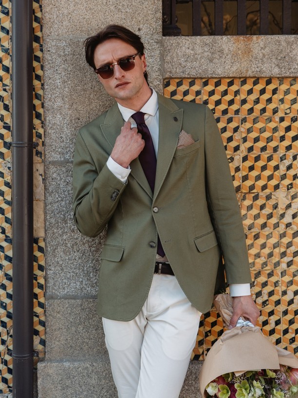 Cotton blazer