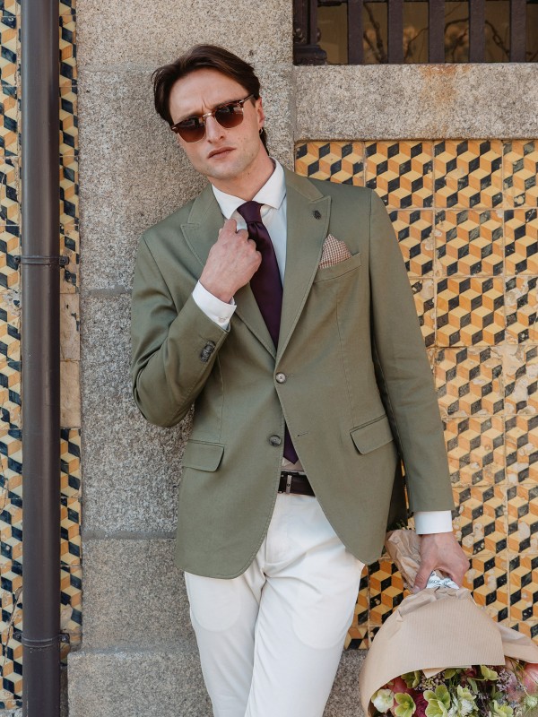Cotton blazer