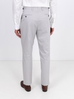 Pantalones de corte regular en mezcla de algodón Pantalones de corte regular en mezcla de algodón