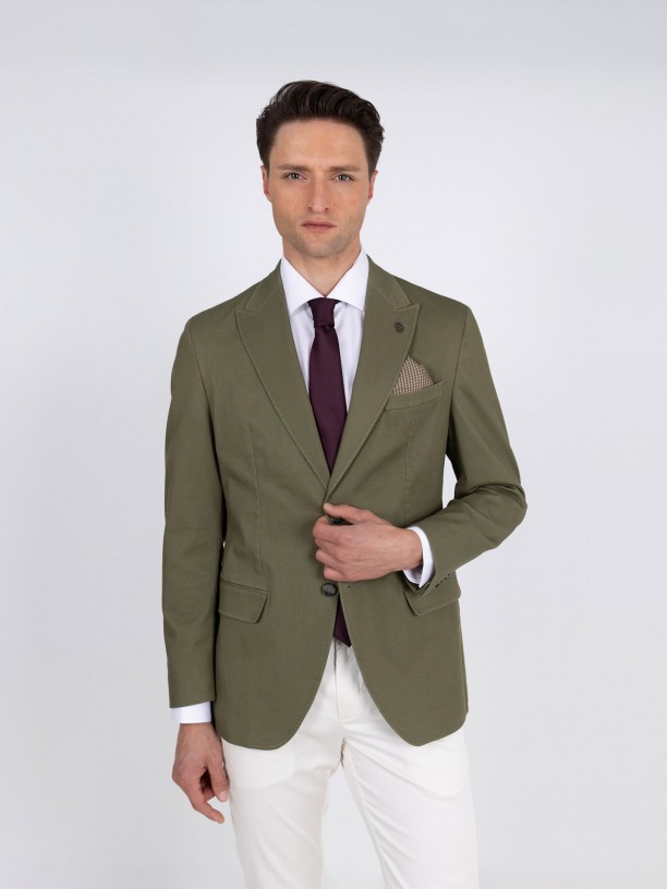 Blazer de algodão Blazer de algodão
