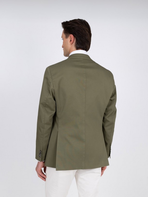 Blazer de algodão Blazer de algodão