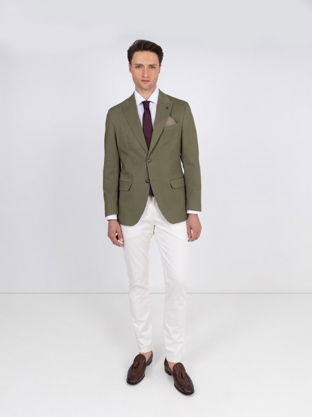 Blazer de algodão Blazer de algodão