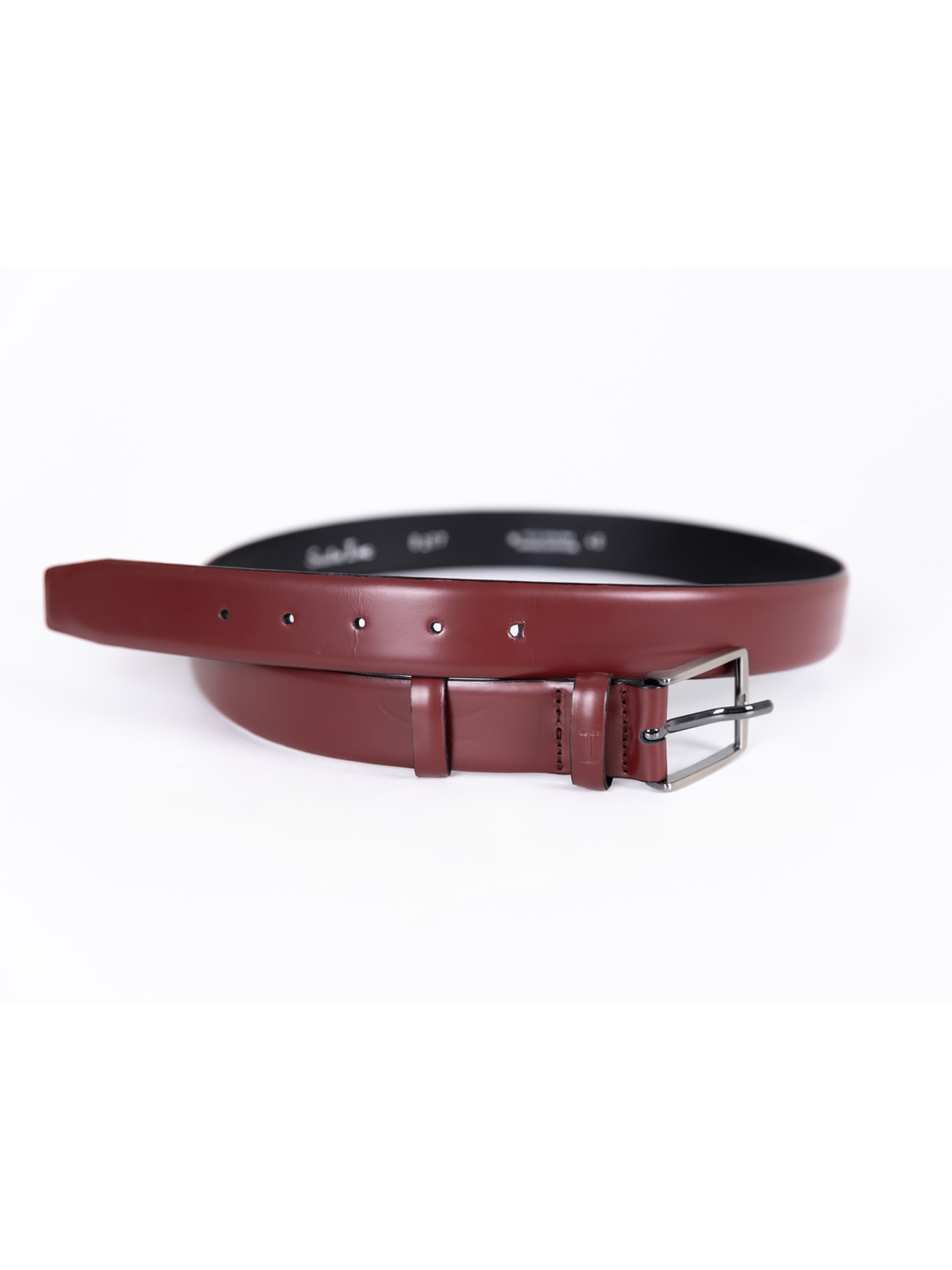 Cinto casual em pele