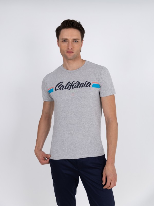 T-shirt 100% algodo California