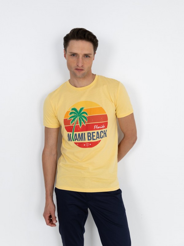 T-shirt 100% algodão T-shirt 100% algodão