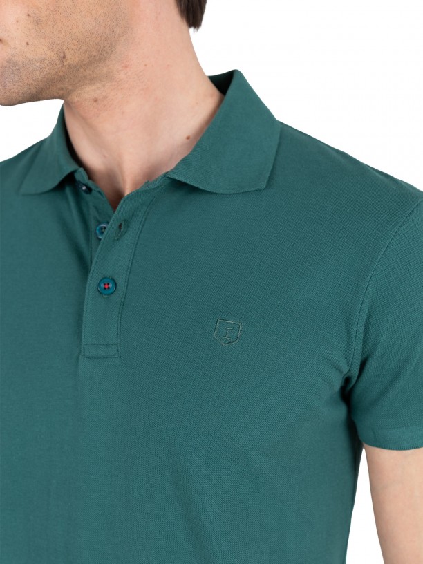 100% cotton piqué polo shirt 100% cotton piqué polo shirt