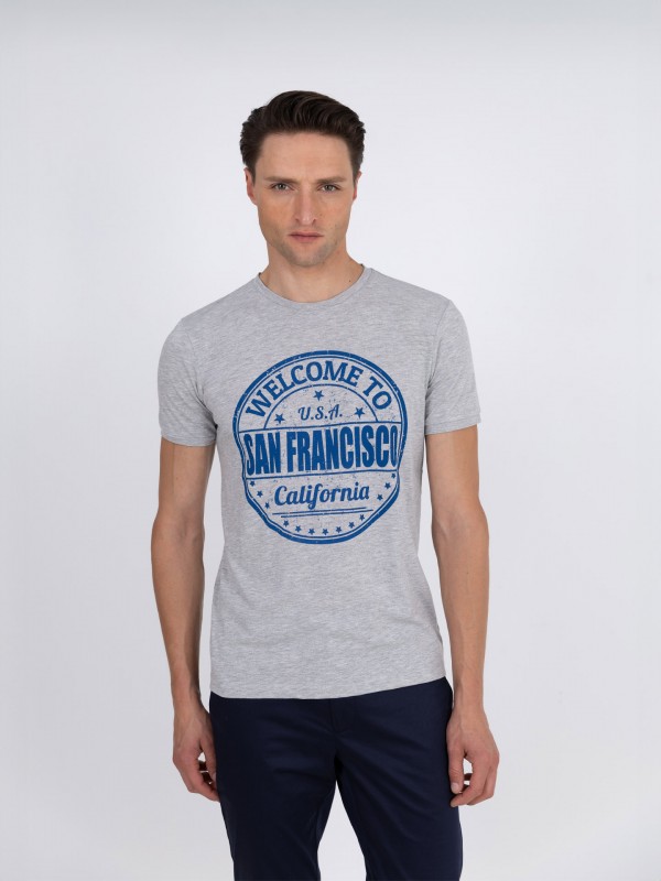 T-shirt de algodo San Francisco
