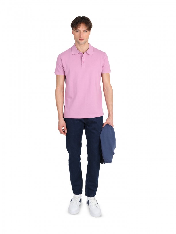 100% cotton piqué polo shirt 100% cotton piqué polo shirt