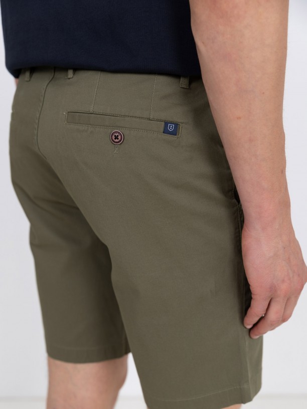 Bermudas de algodão Bermudas de algodão