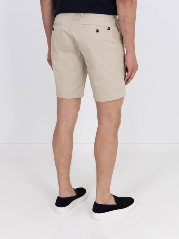 Cotton bermuda shorts