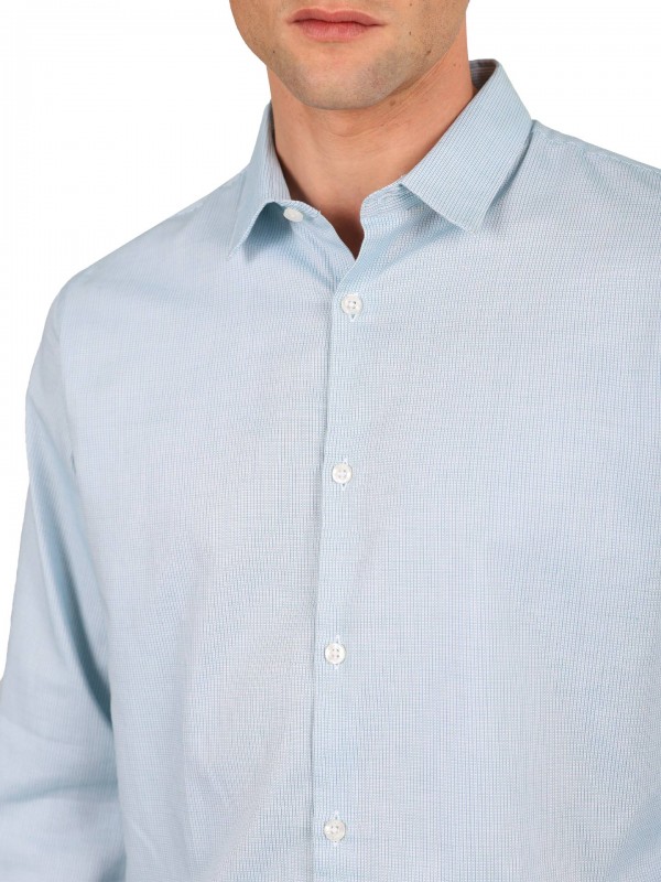 Micro structured classic shirt Micro structured classic shirt