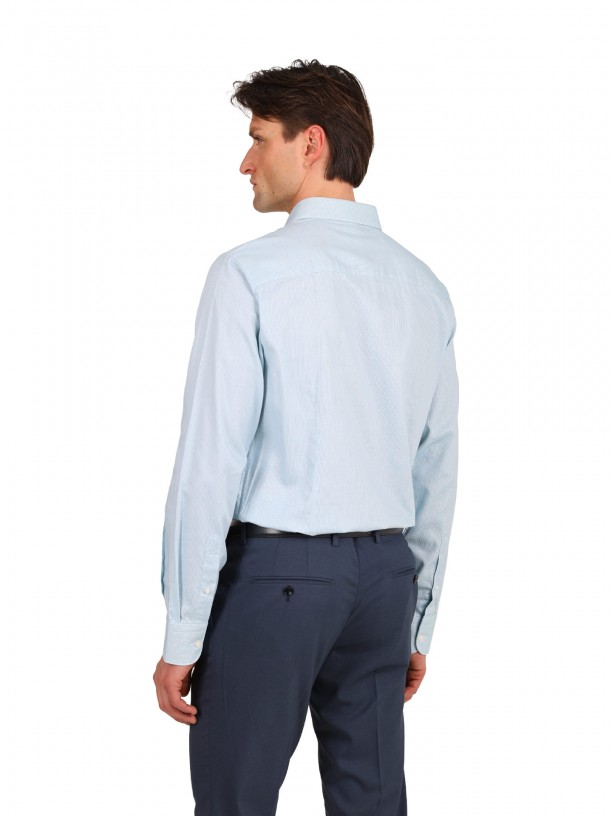 Micro structured classic shirt Micro structured classic shirt