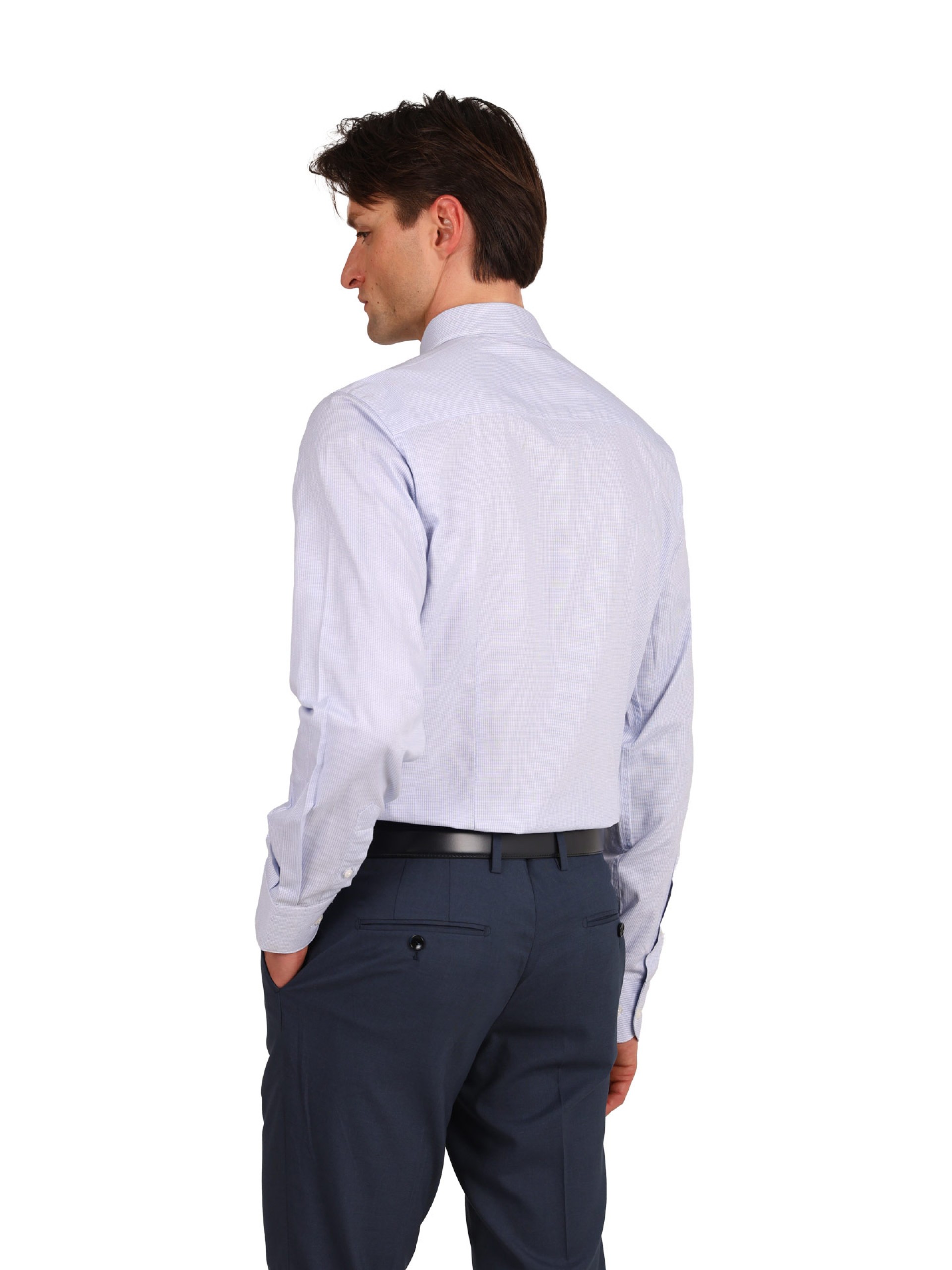 Camisa clásica micro estructura