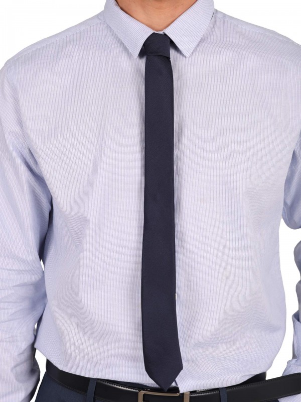 Micro structured classic shirt Micro structured classic shirt