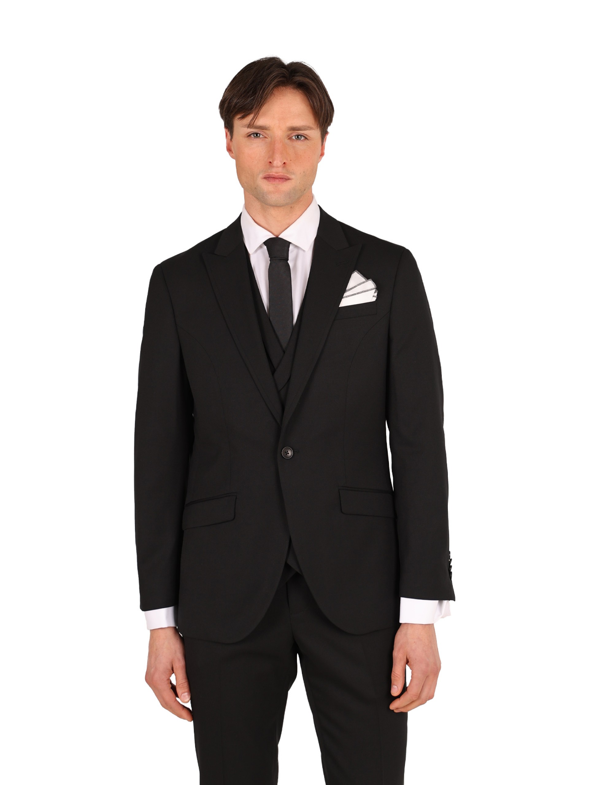 Ceremony suit with Slim Fit waistcoat