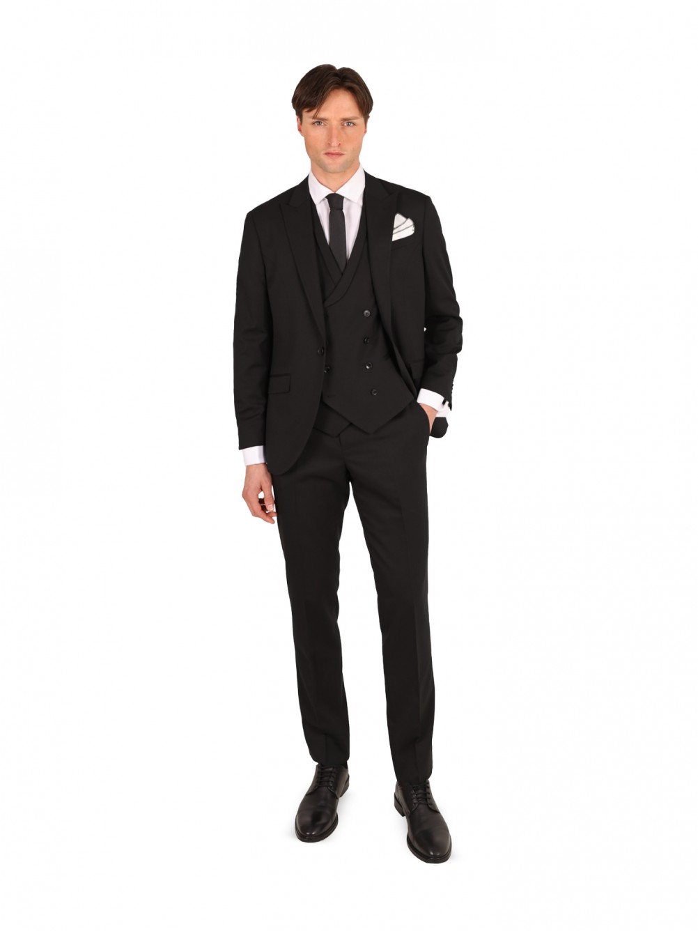 Traje de ceremonia con chaleco Slim Fit
