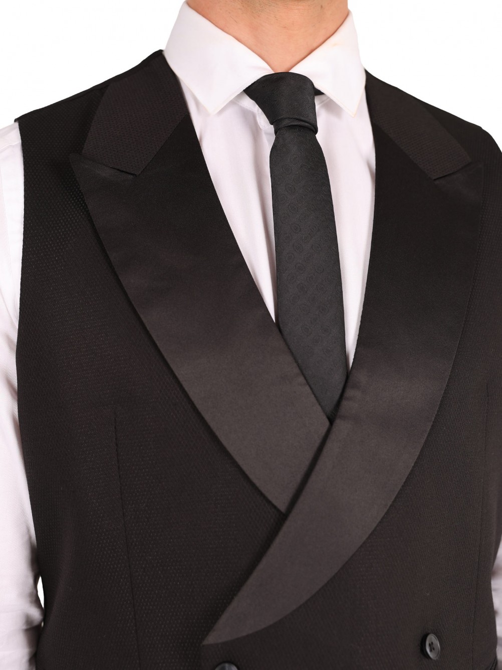 Fato de cerim�nia com colete regular fit