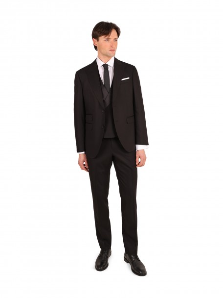 Fato de cerim�nia com colete regular fit