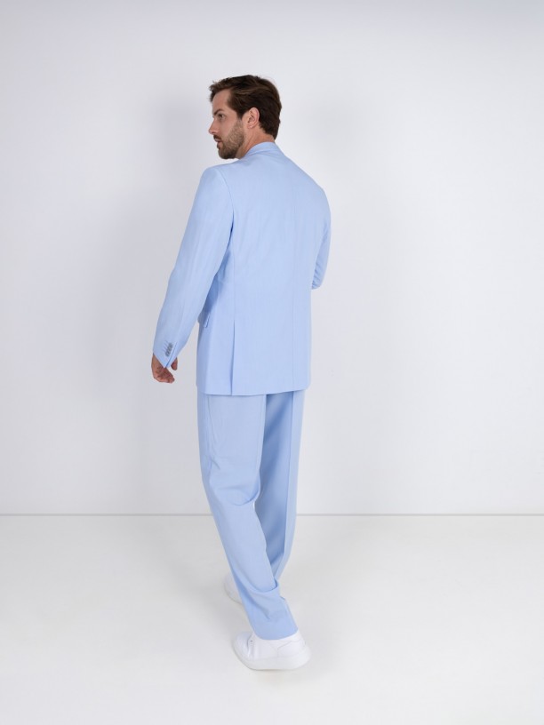 Plain oversized-cut suit Plain oversized-cut suit