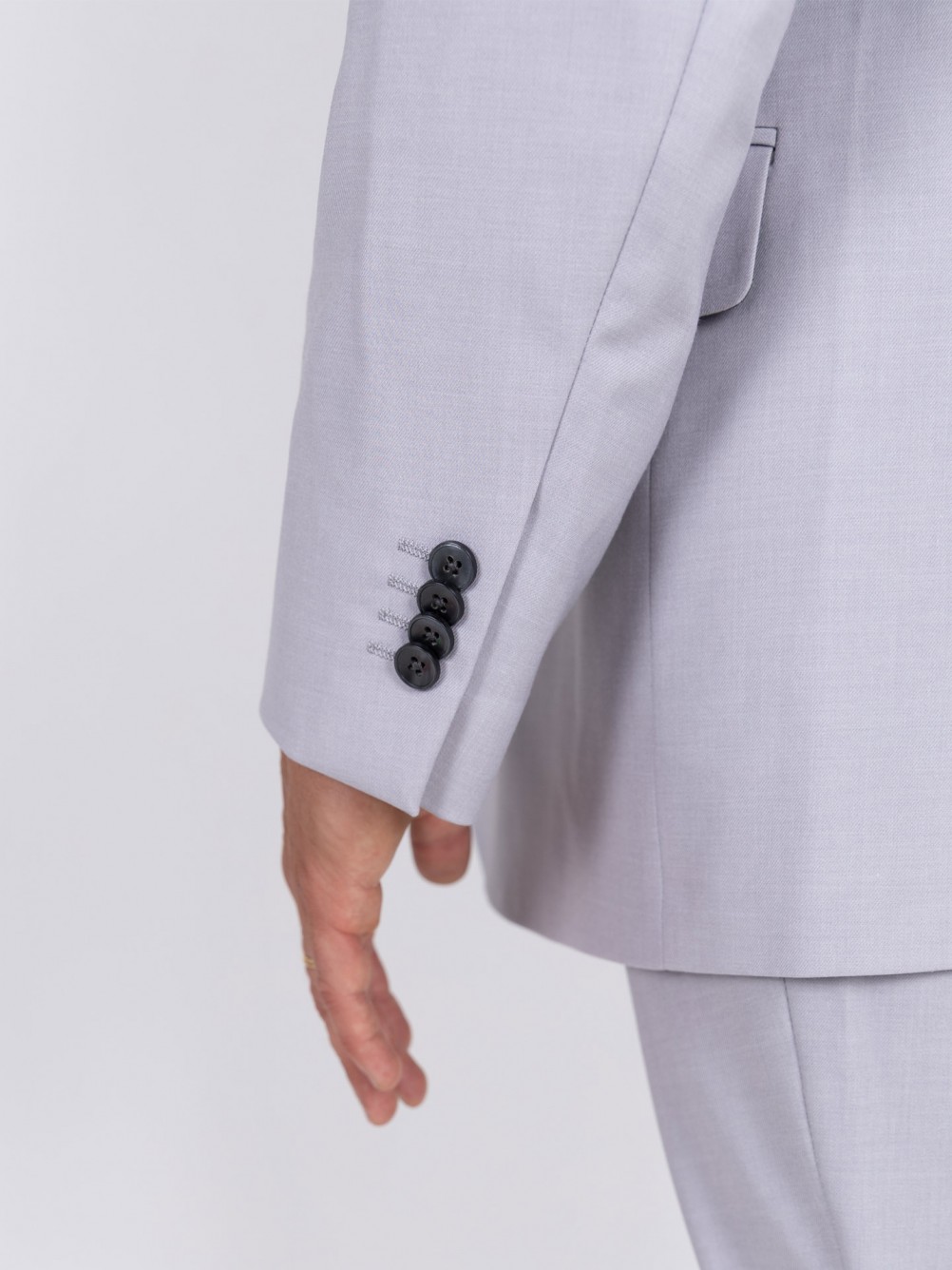 Plain oversized-cut suit