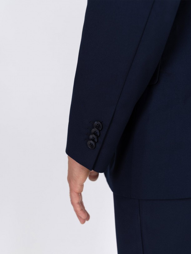 Plain oversized-cut suit