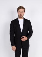 Plain oversized-cut suit