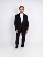 Plain oversized-cut suit