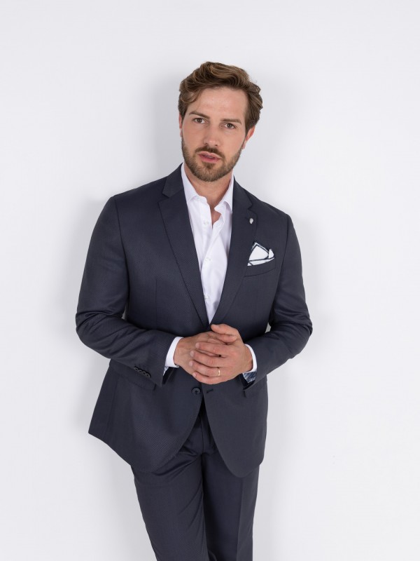 Micro pattern regular fit Micro pattern regular fit