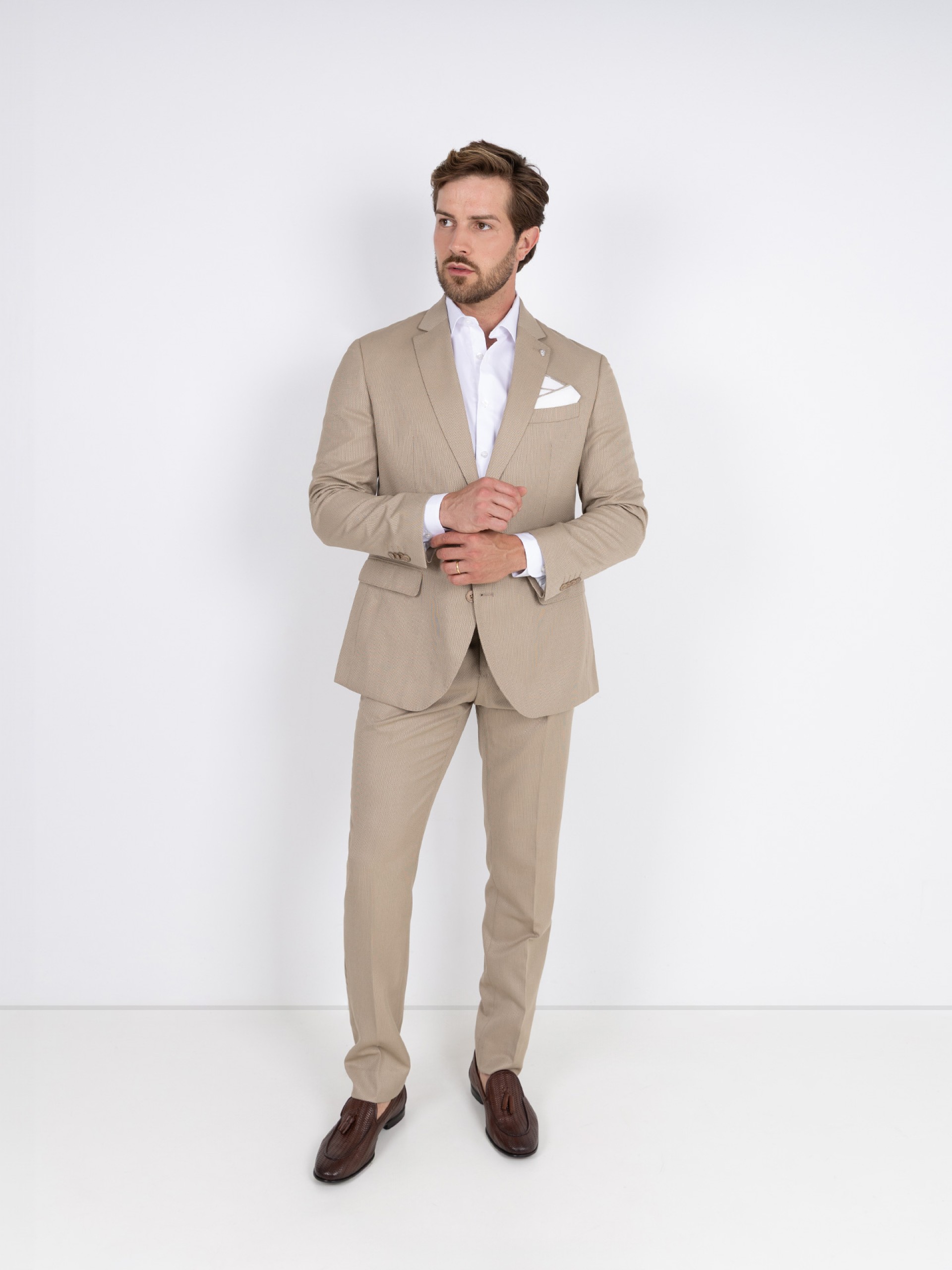 Micro pattern regular fit