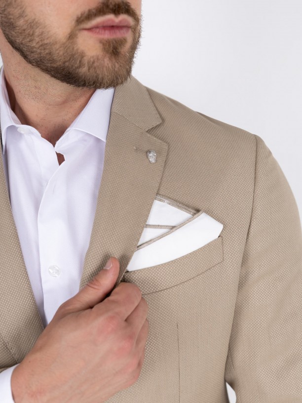 Micro pattern regular fit