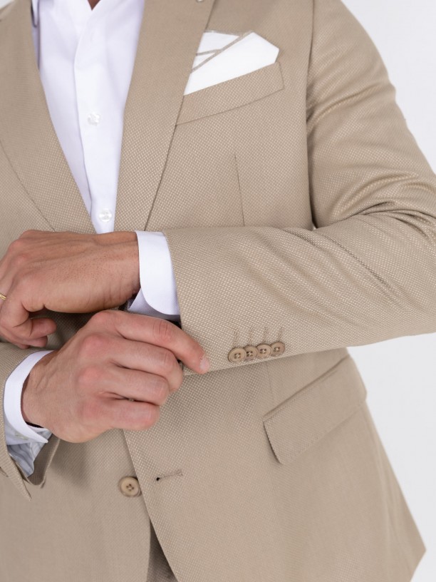 Micro pattern regular fit