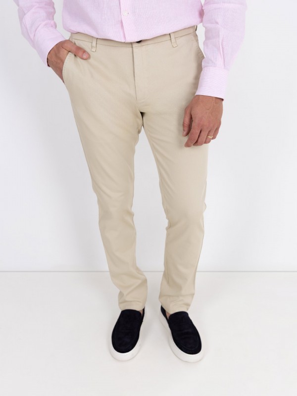 Calas chino algodo elstico