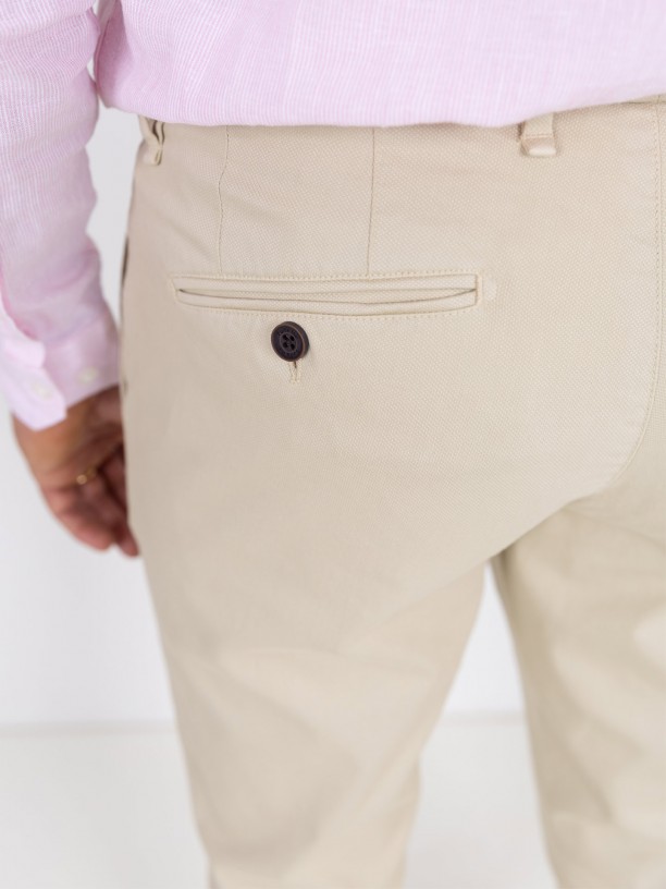 Stretch cotton chino trousers Stretch cotton chino trousers