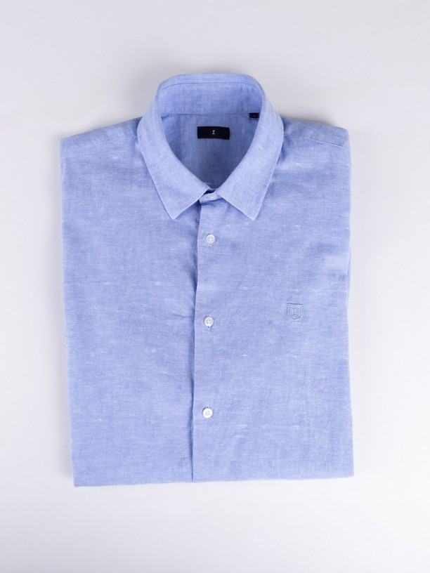 Linen and cotton shirt