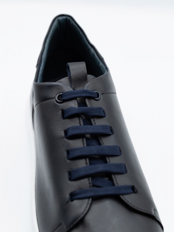 Sapatilha de pele polida Sapatilha de pele polida