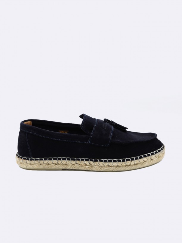 Espadrille-style moccasin Espadrille-style moccasin