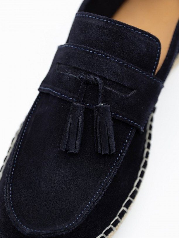 Espadrille-style moccasin Espadrille-style moccasin
