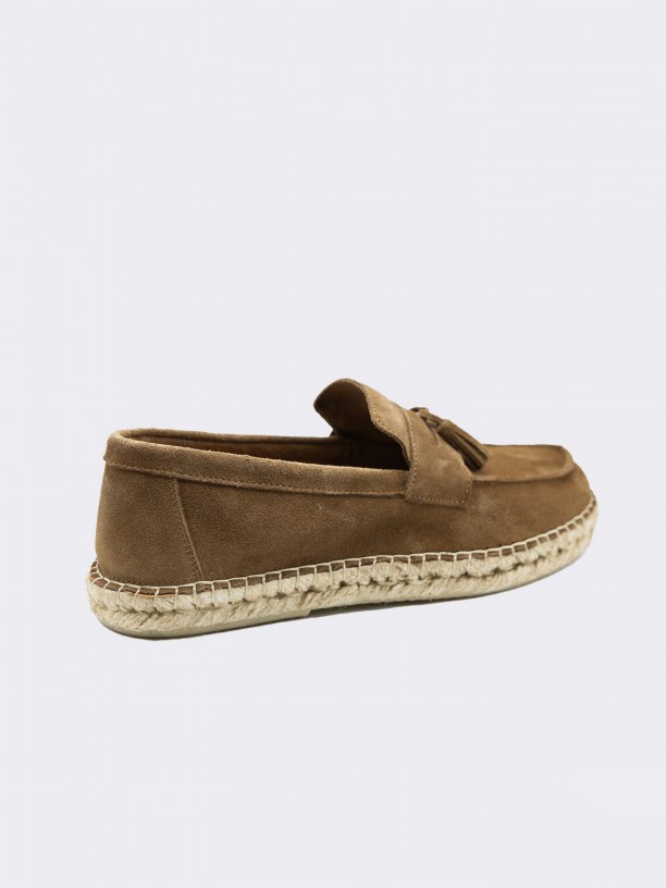 Espadrille-style moccasin Espadrille-style moccasin