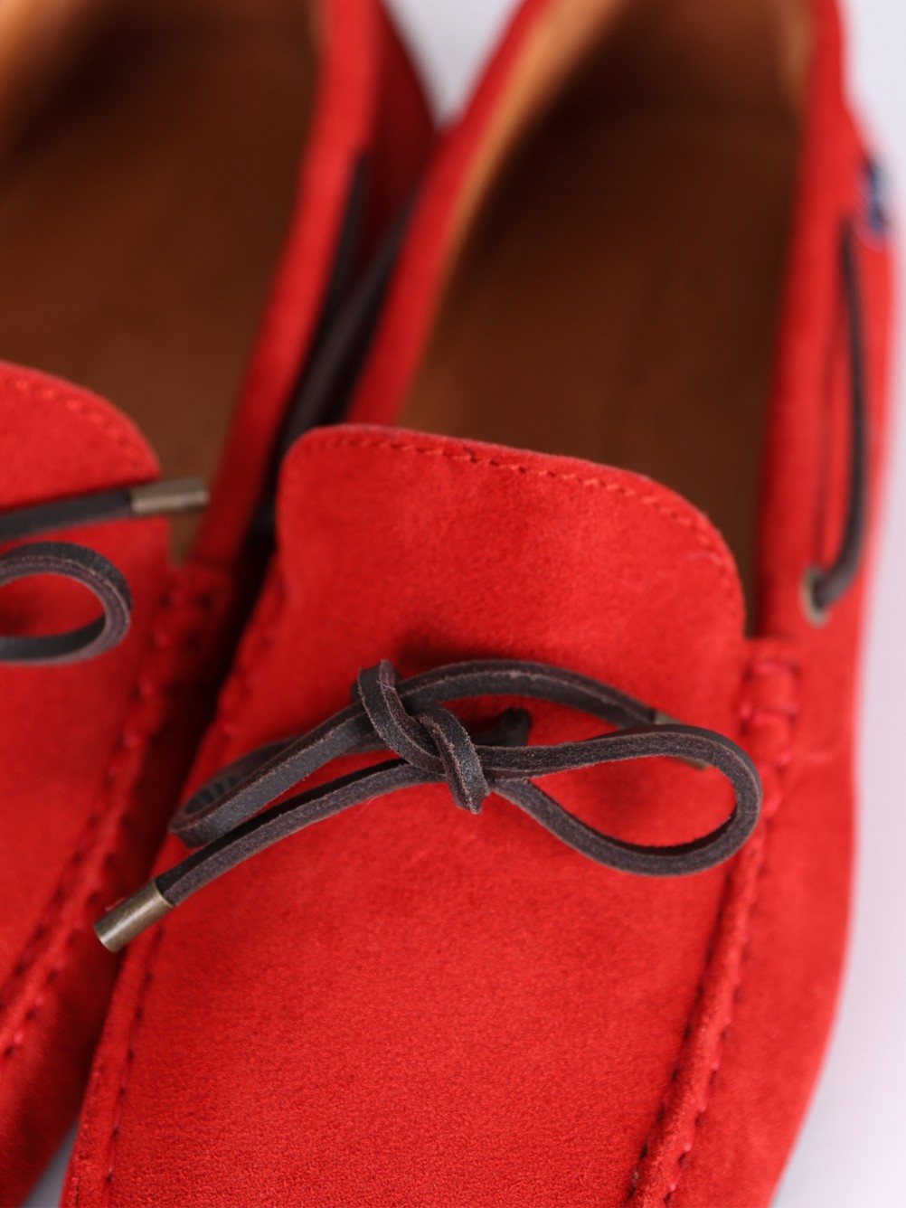 Mocassin casual de pele