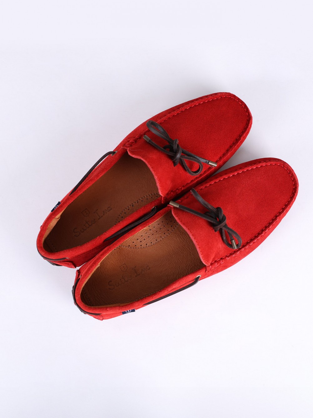 Mocassin casual de pele