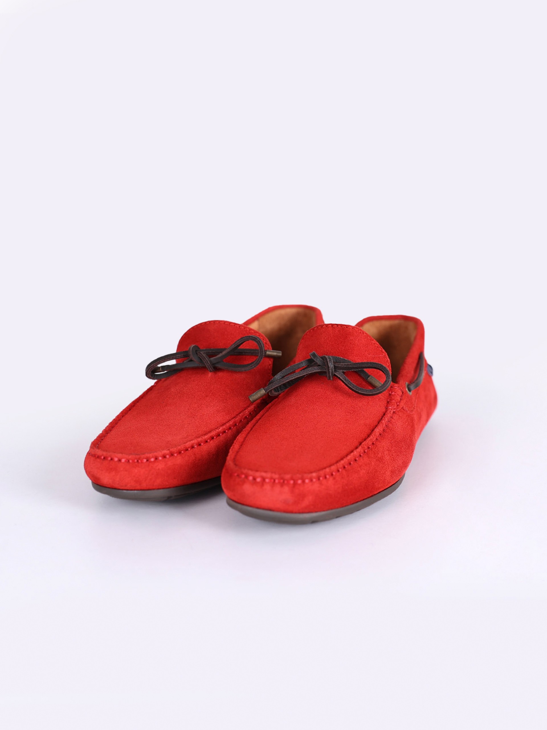 Mocassin casual de pele