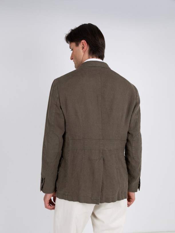 Blazer Safari 100% Linho Blazer Safari 100% Linho