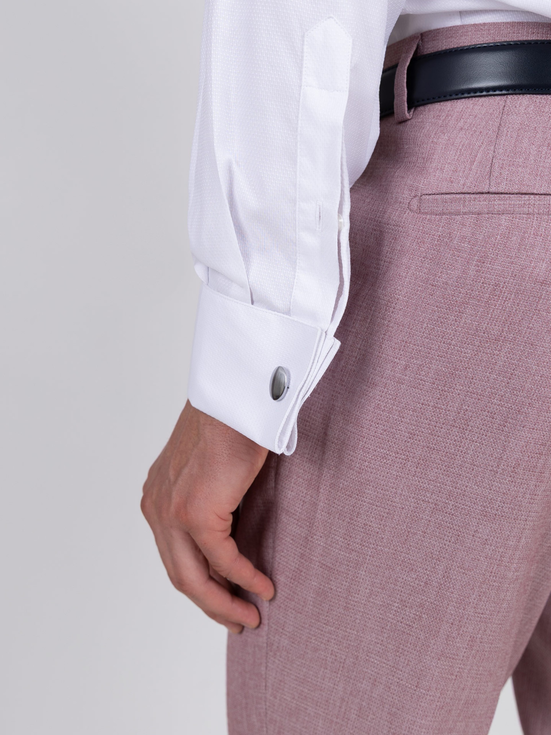 Camisa clásica regular fit para gemelos