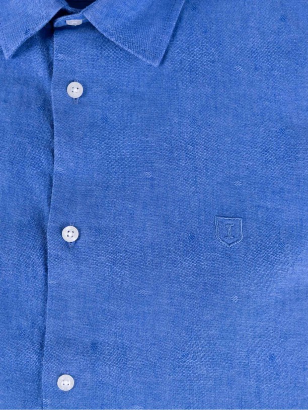 Camisa de linho e algodão Camisa de linho e algodão