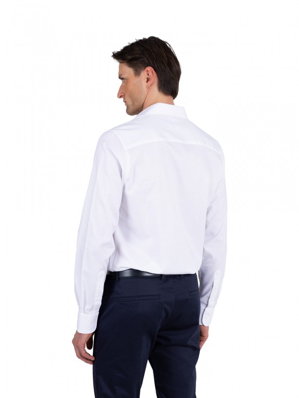 Camisa clssica 100% algodo