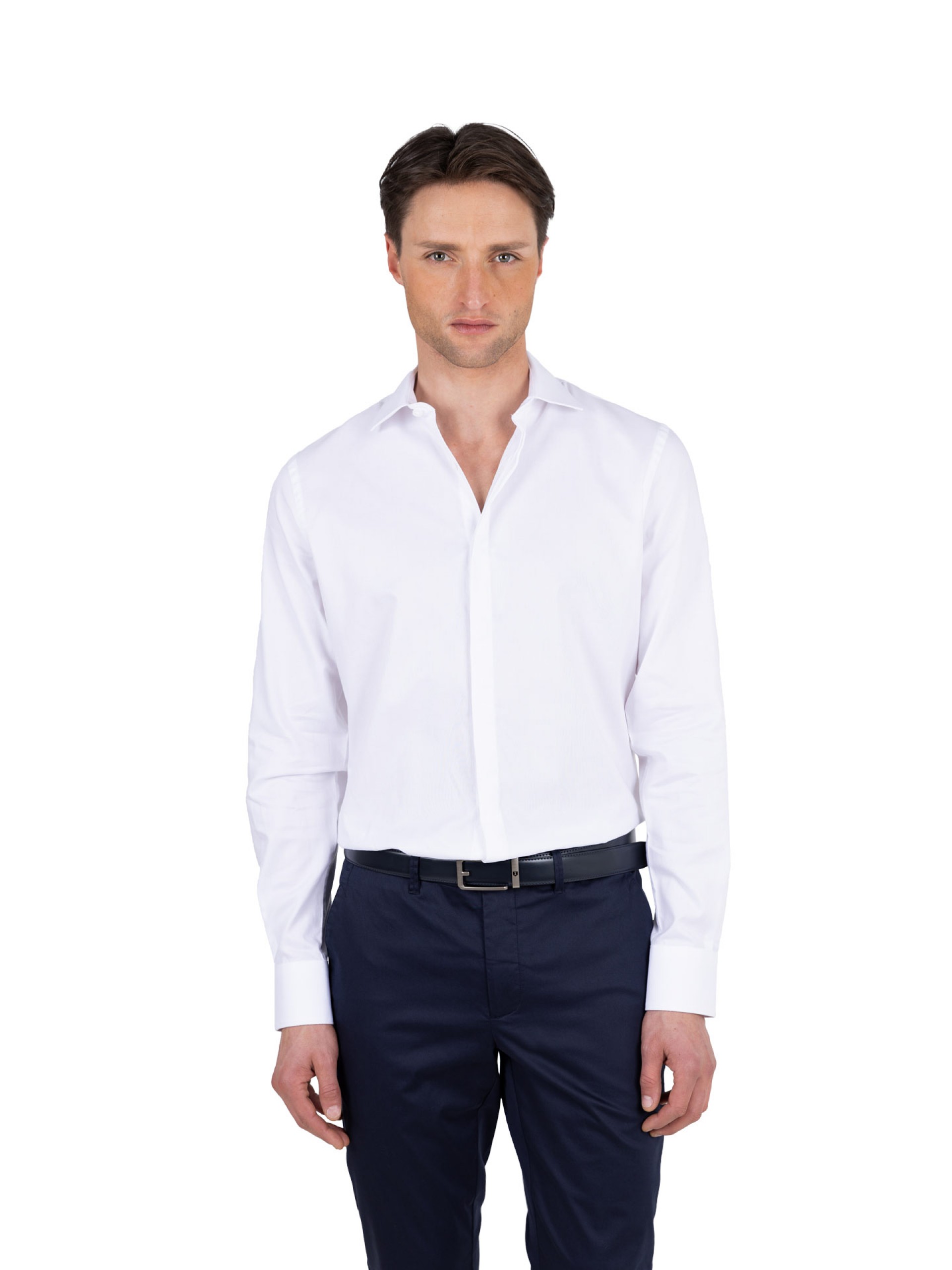 Camisa clássica 100% algodão