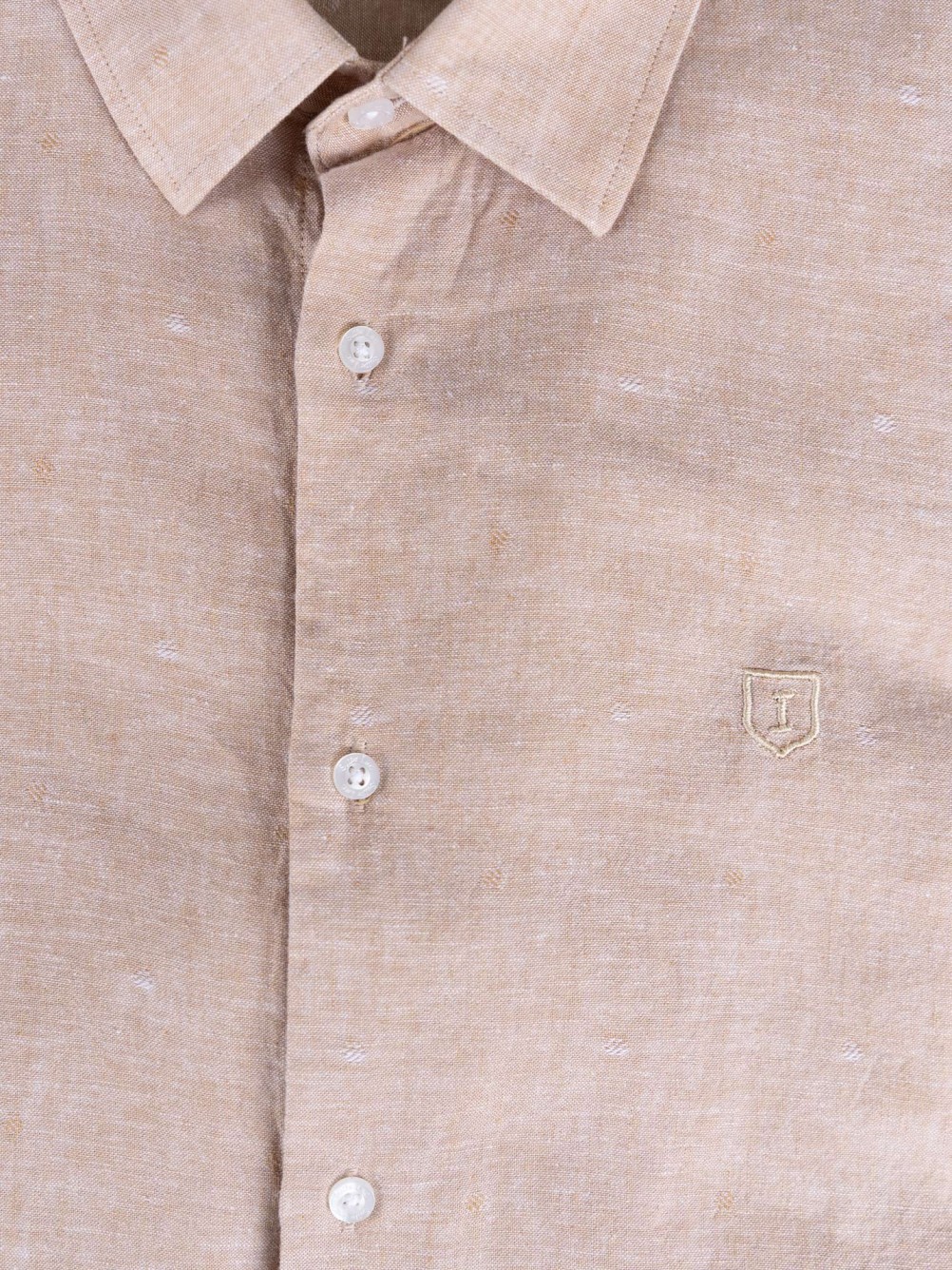 Camisa de linho e algod�o