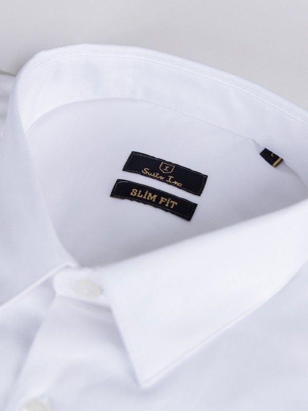 Camisa clásica micro estructura Camisa clásica micro estructura